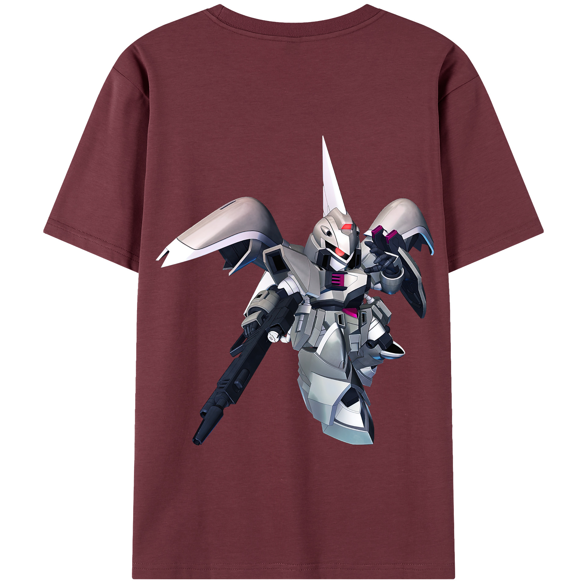 （画像用） 機動戦士ガンダム Mobile Suit Gundam 綿100％半袖Tシャツ（背面プリント）